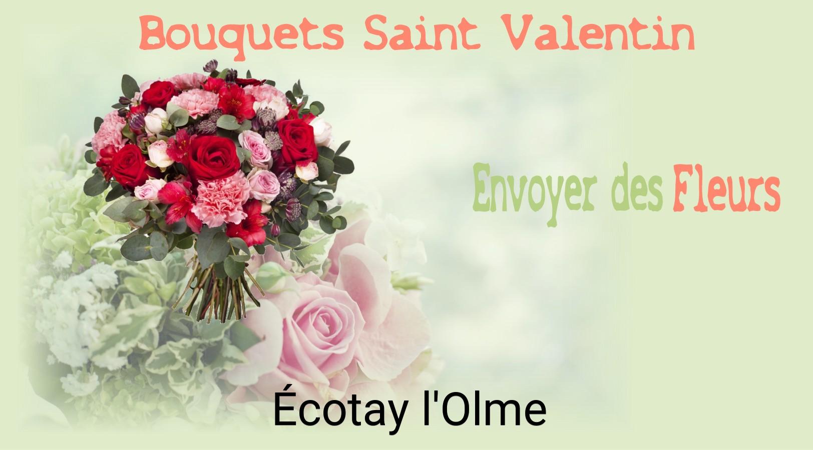 Roses de Saint-Valentin livrées à Écotay-l'Olme